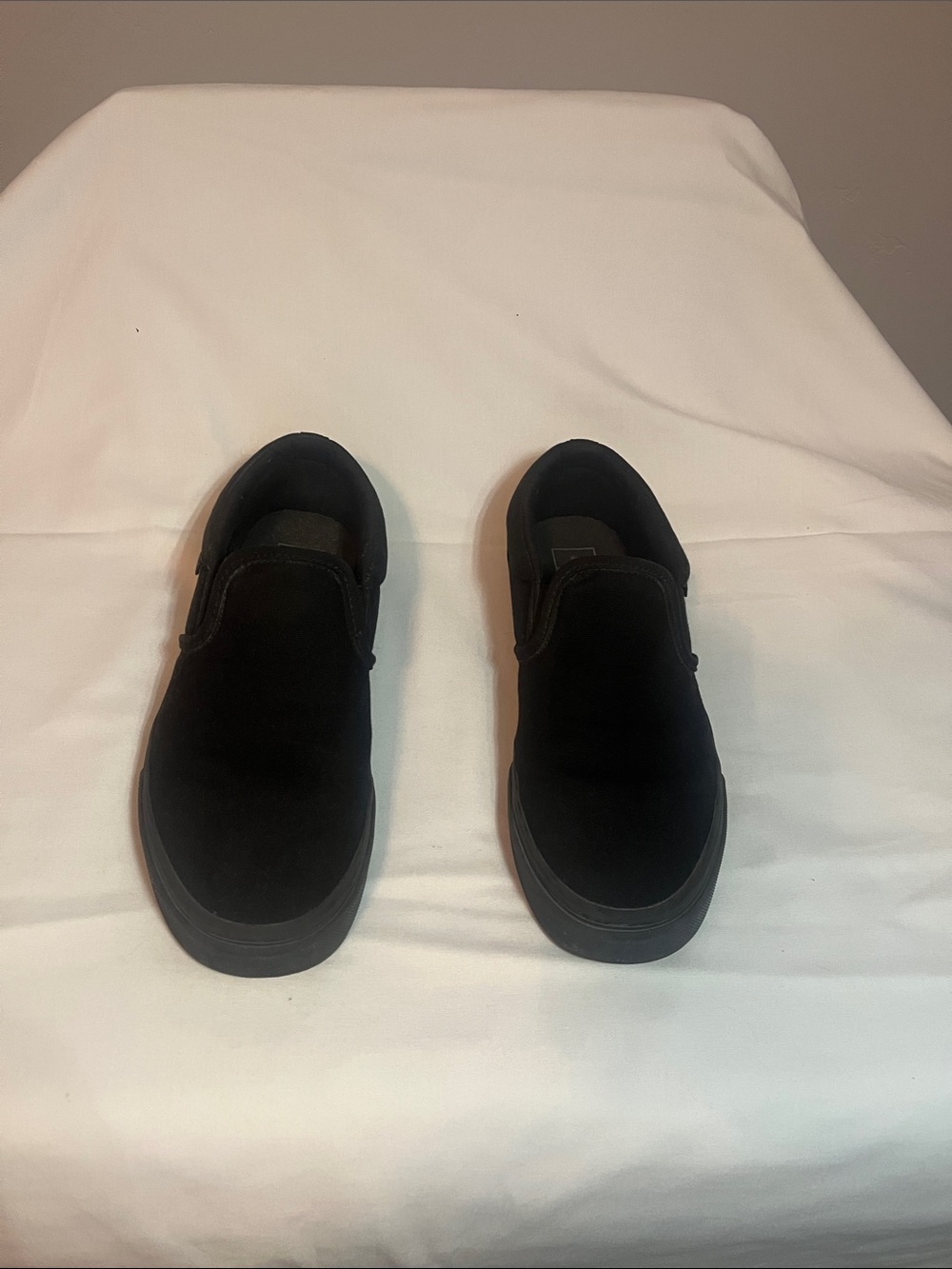 Vans Men's Slip-On Loafers in Black